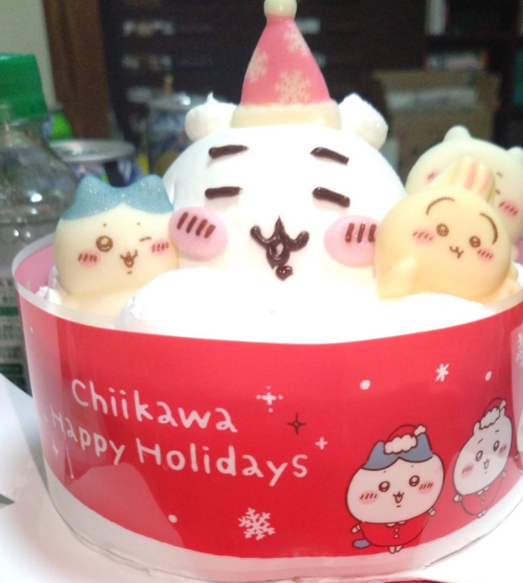 ちいかわクリスマスケーキ